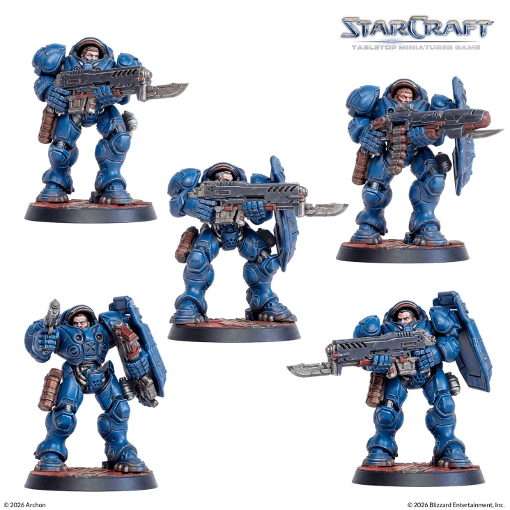 Marrines z frakcji Terran w StarCraft: TMG